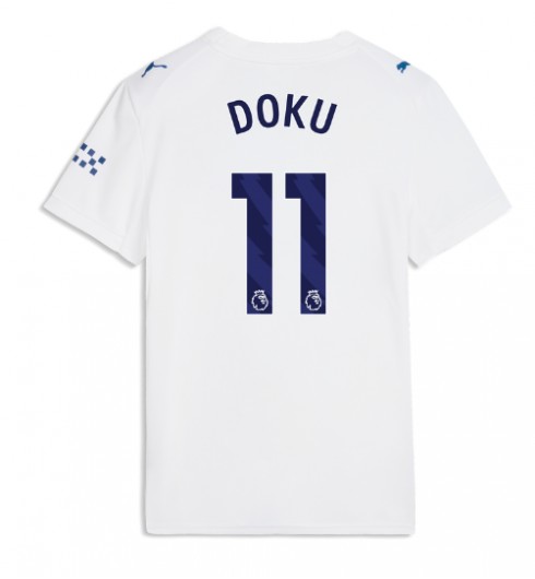 Manchester City Jeremy Doku #11 Tredjedrakt Dame 2026-27 Korte ermer Manchester City Jeremy Doku #11 Tredjedrakt Dame 2026-27 Korte ermer